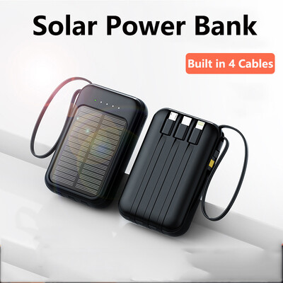 S-128 10000mAh Solar Charging Power Bank (P02051)