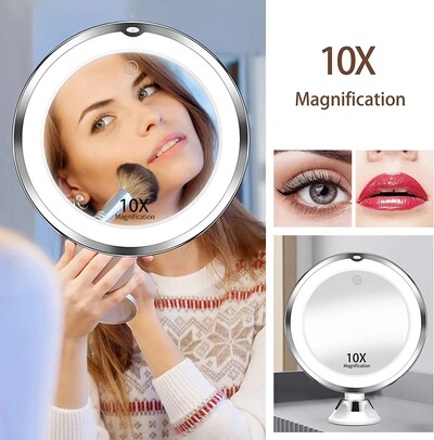 360 Magnifying Makeup Mirror with Led Light #